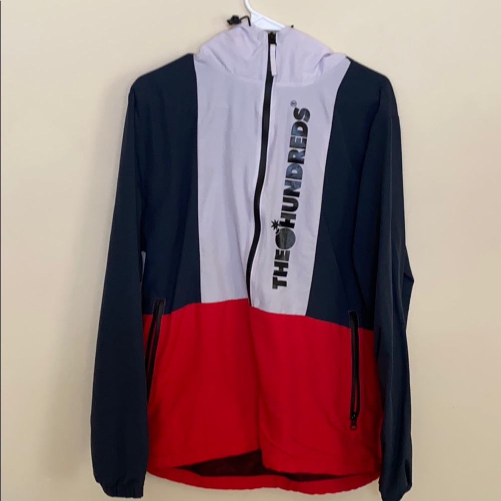 Used Men’s Medium The Hundreds pull over zip